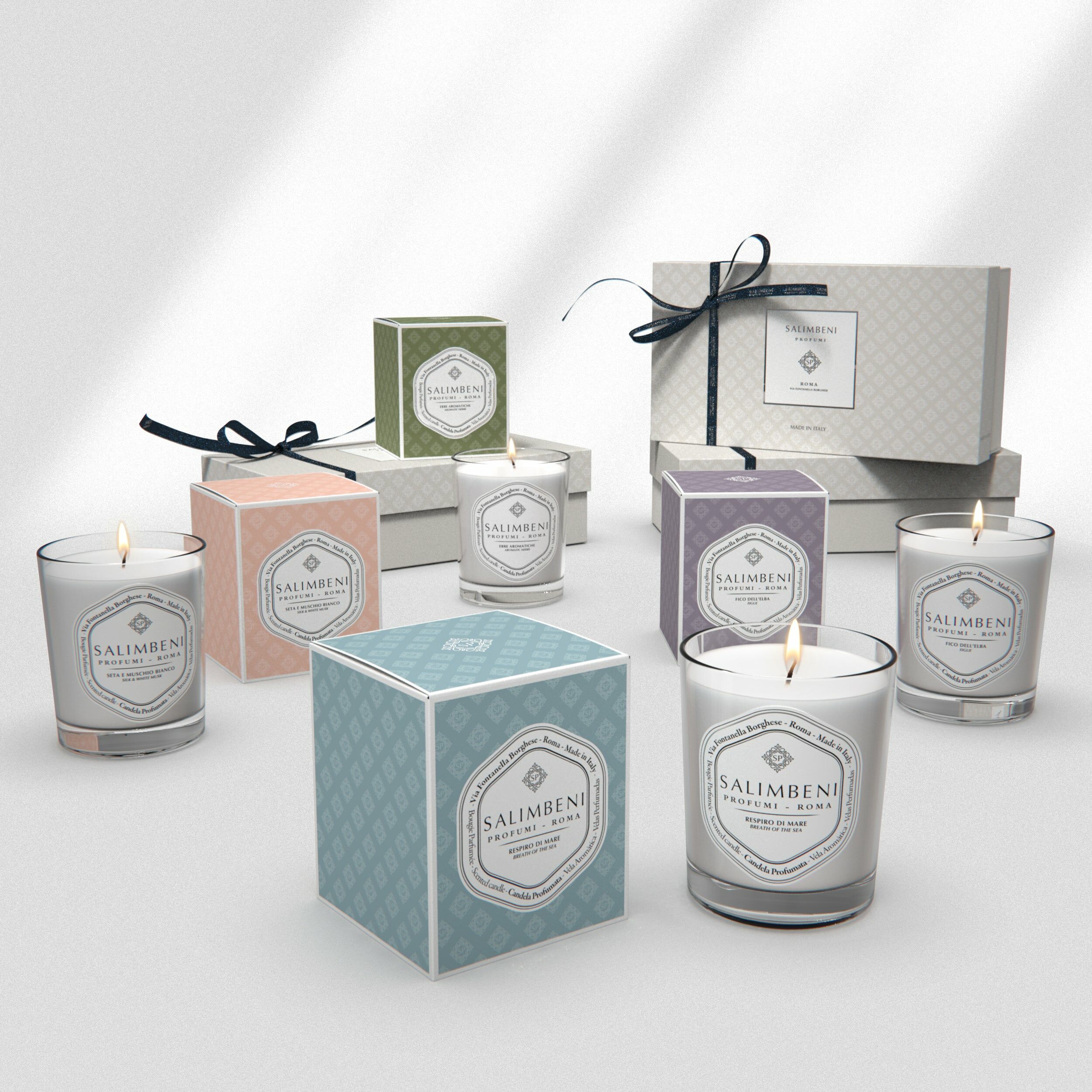 Salimbeni 海神許願池 羊絨木海風香氛蠟燭 190g