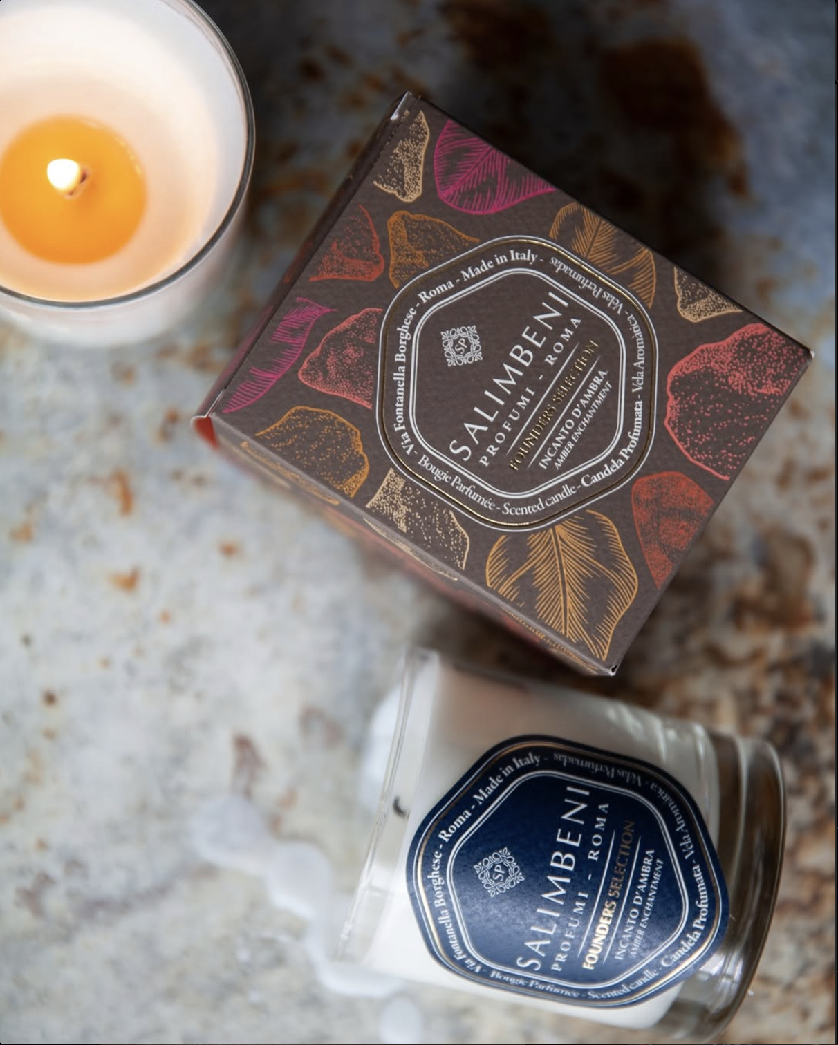 Salimbeni 東方幻境 玫瑰琥珀 香氛蠟燭 190g