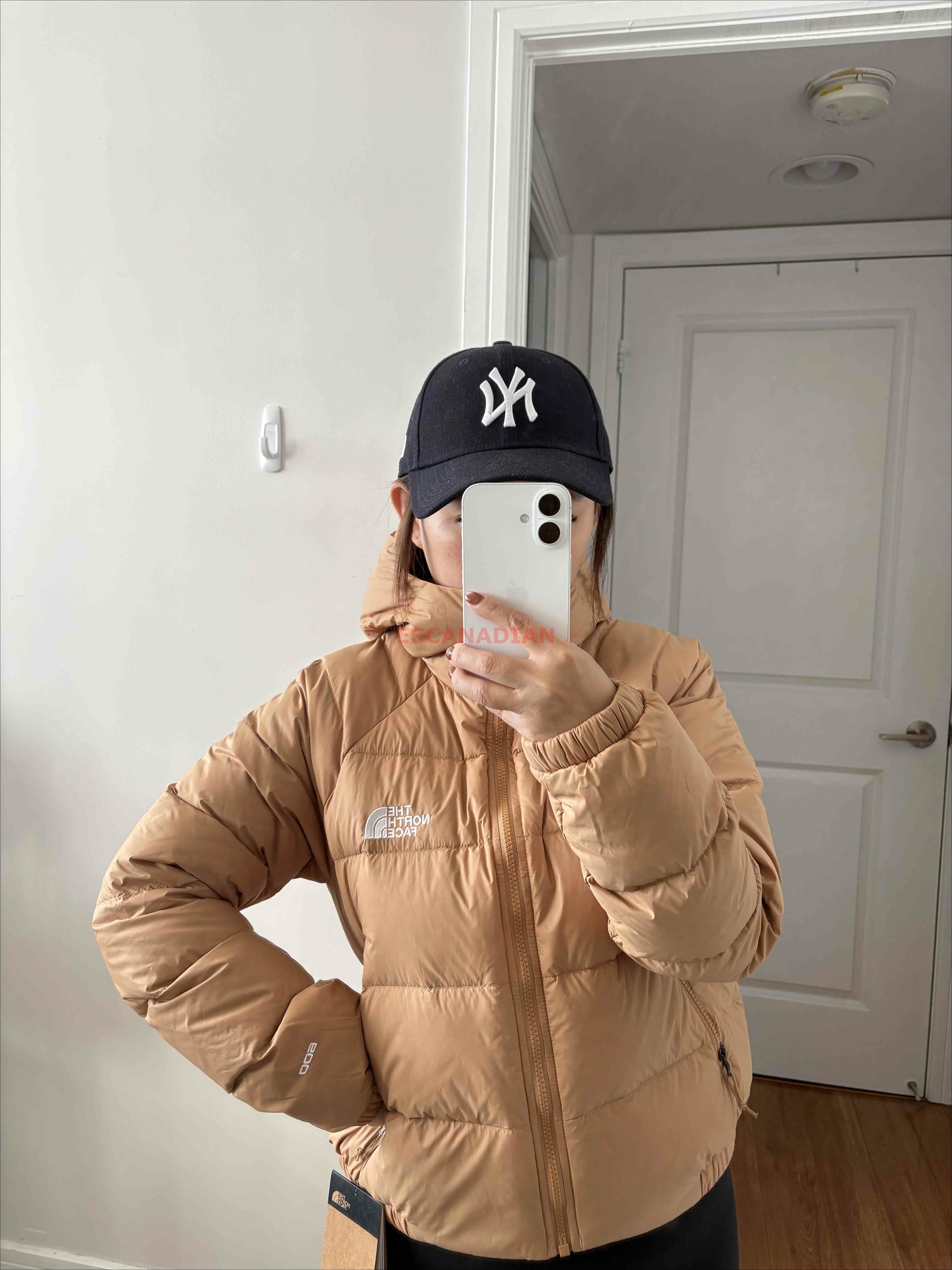 THE NORTH FACE 女大人 Hydrnlte 刺繡正反小標 超輕便600蓬鬆羽絨 防潑水 連帽 外套