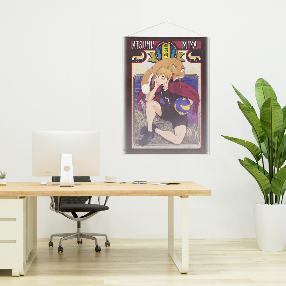 Cospa 1216 描き下ろし 宮 侑 100cmタペストリー 飛翔Ver. [ハイキュー!!]