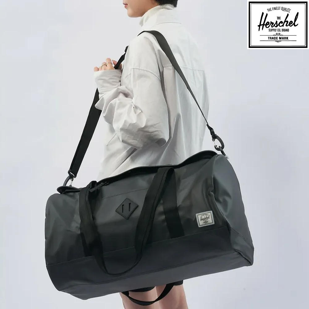 【Herschel】 WR Heritage 防水旅行袋 經典黑 36.5L