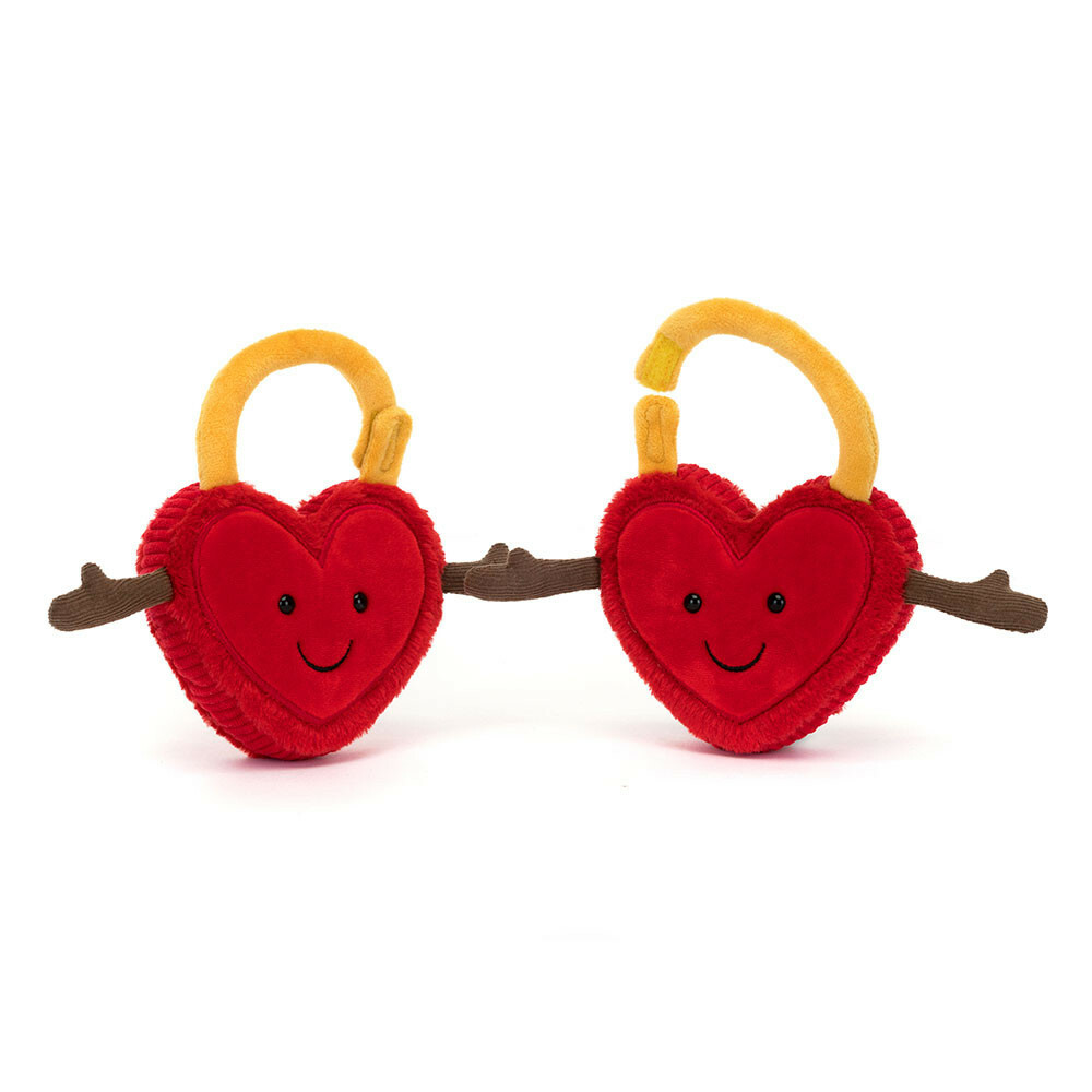 JELLYCAT Amuseables Val & Tina Love Locks