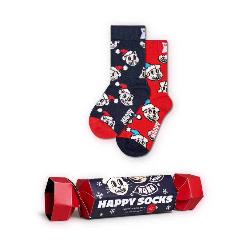 Happy Socks - 兒童襪 餅乾禮盒 2 件套