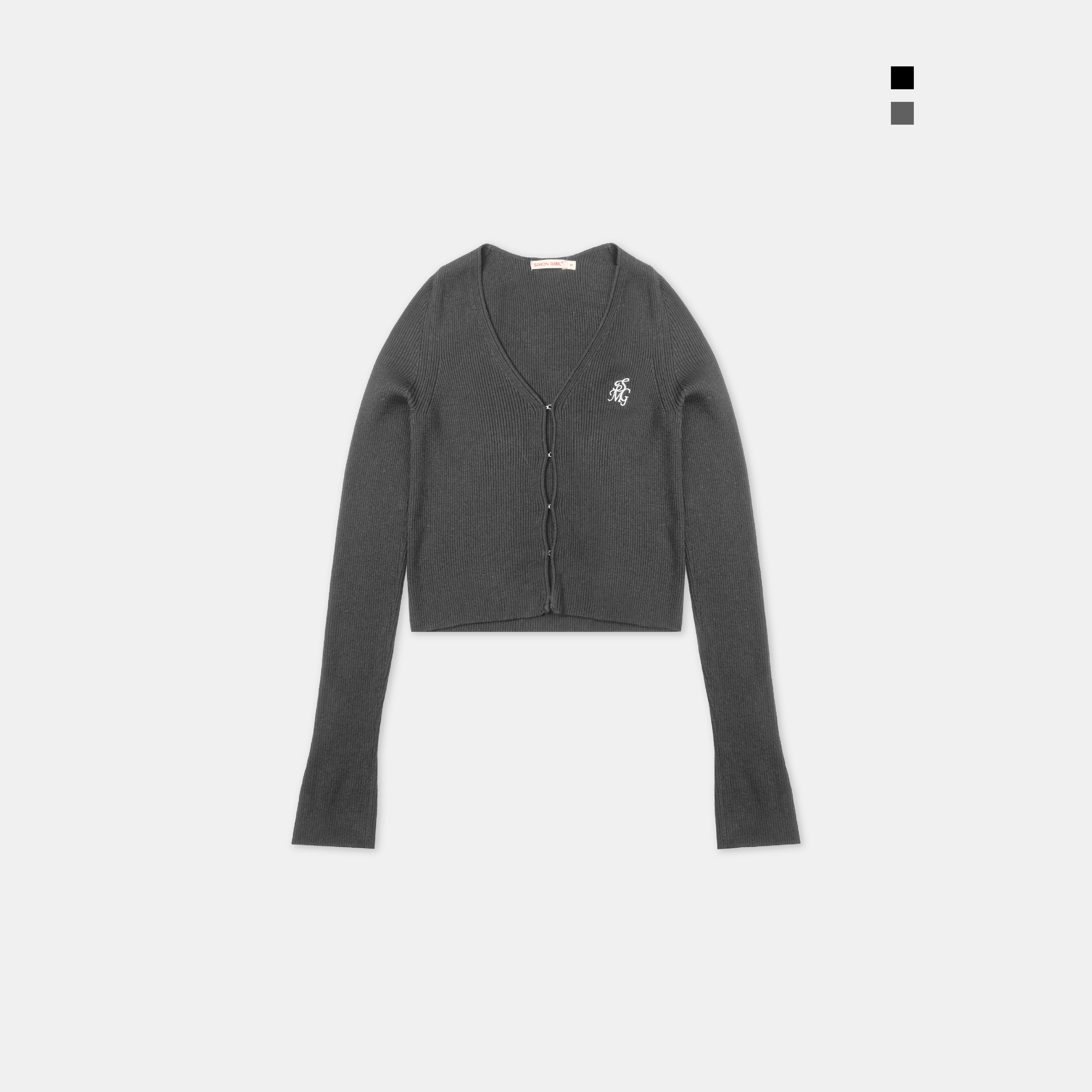 SIMON MADE GC-2429 純慾 針織 開襟 外套