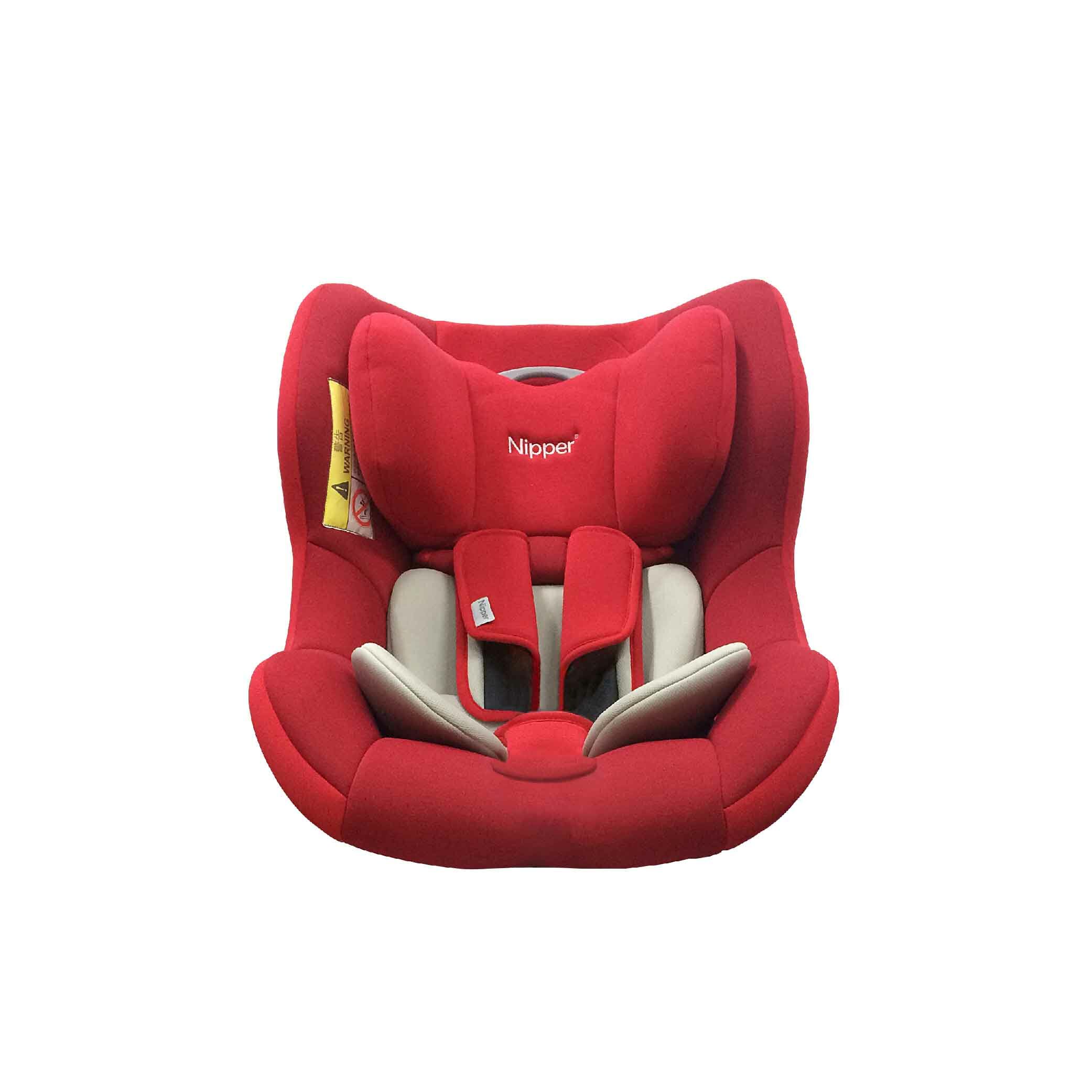 【Nipper】0-4歲 360度 ISOFIX 安全座椅替換布套-玫瑰紅