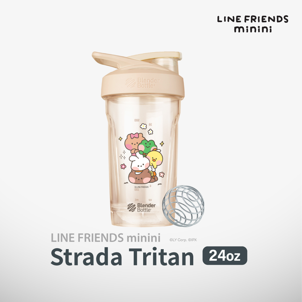 【LINE FRIENDS minini】Tritan環保隨行杯 | 疊疊樂