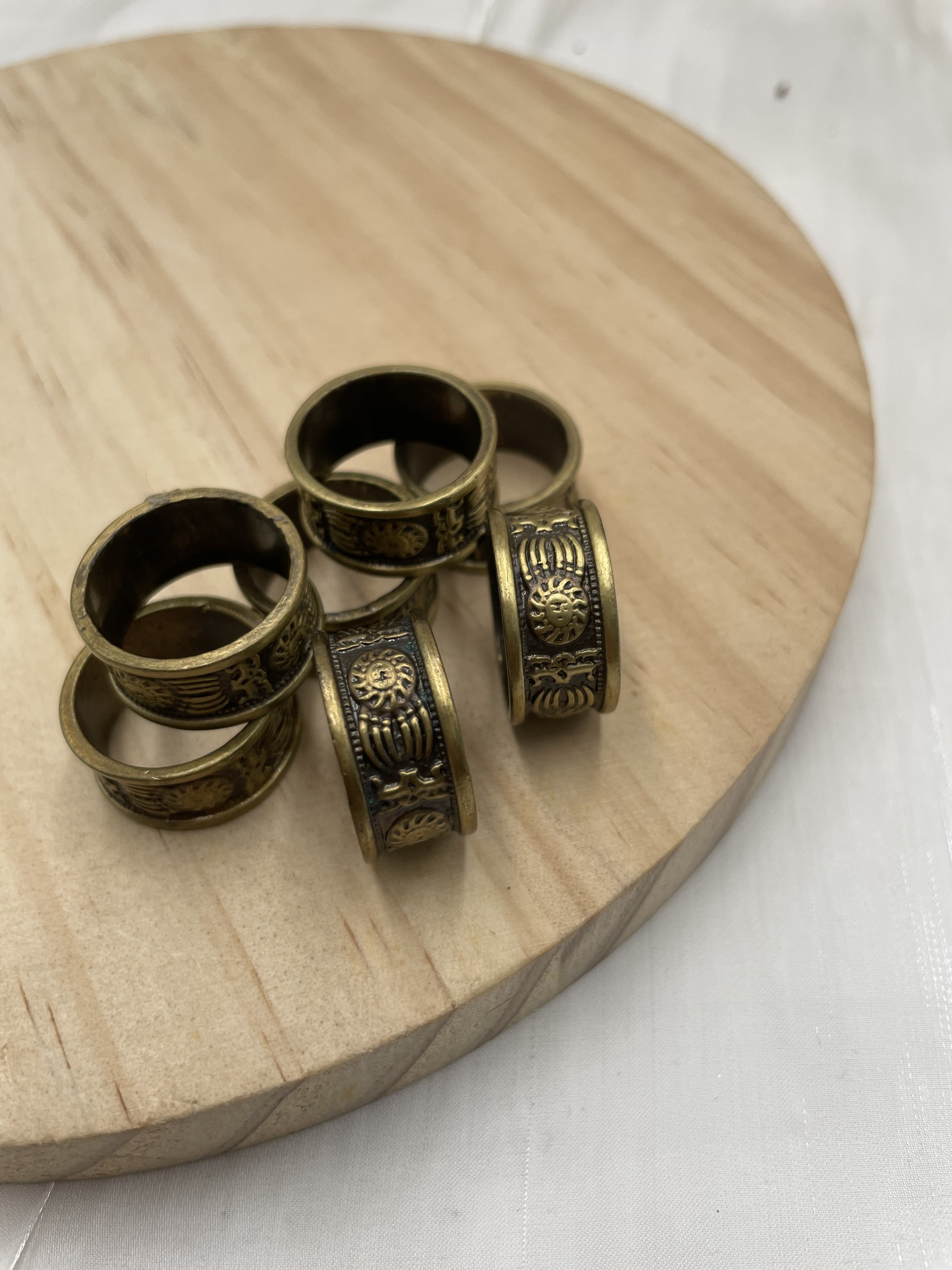 F-No.2銅-圖騰戒指17cm