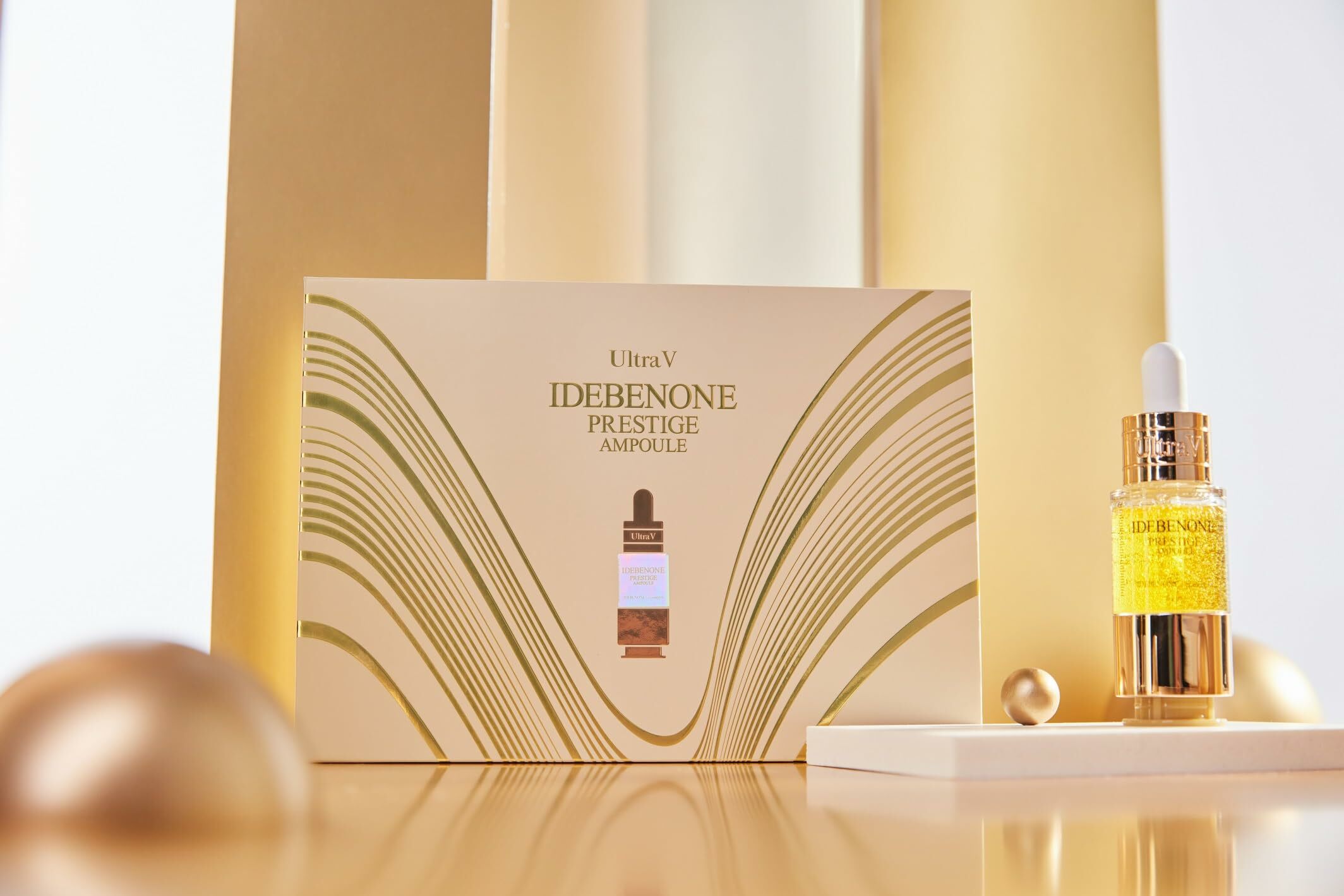 ULTRA V Idebenone Prestige Ampoule 10ml x 4ea(EXP:27年8月