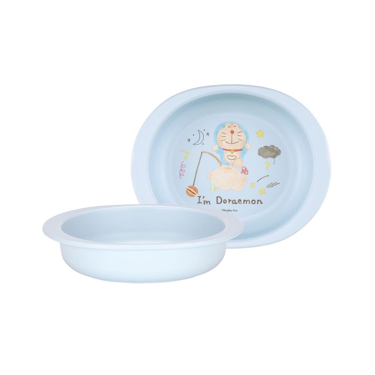日本品牌 Skater 多啦A夢 12x14cm兒童餐碟 -XP25AG