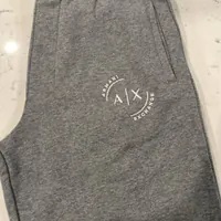 [S] ARMANI EXCHANGE SMALL LOGO TROUSER,GREY, 7VZPLFZJY6Z-3930 [FINAL SALE] (SAX162)