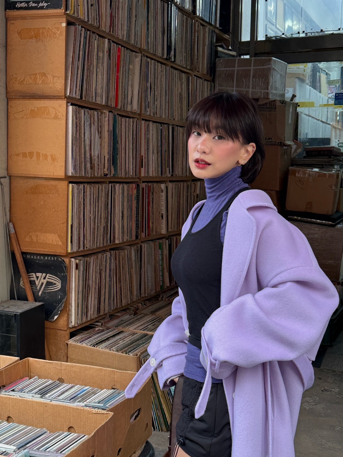 風衣款手工羊毛大衣