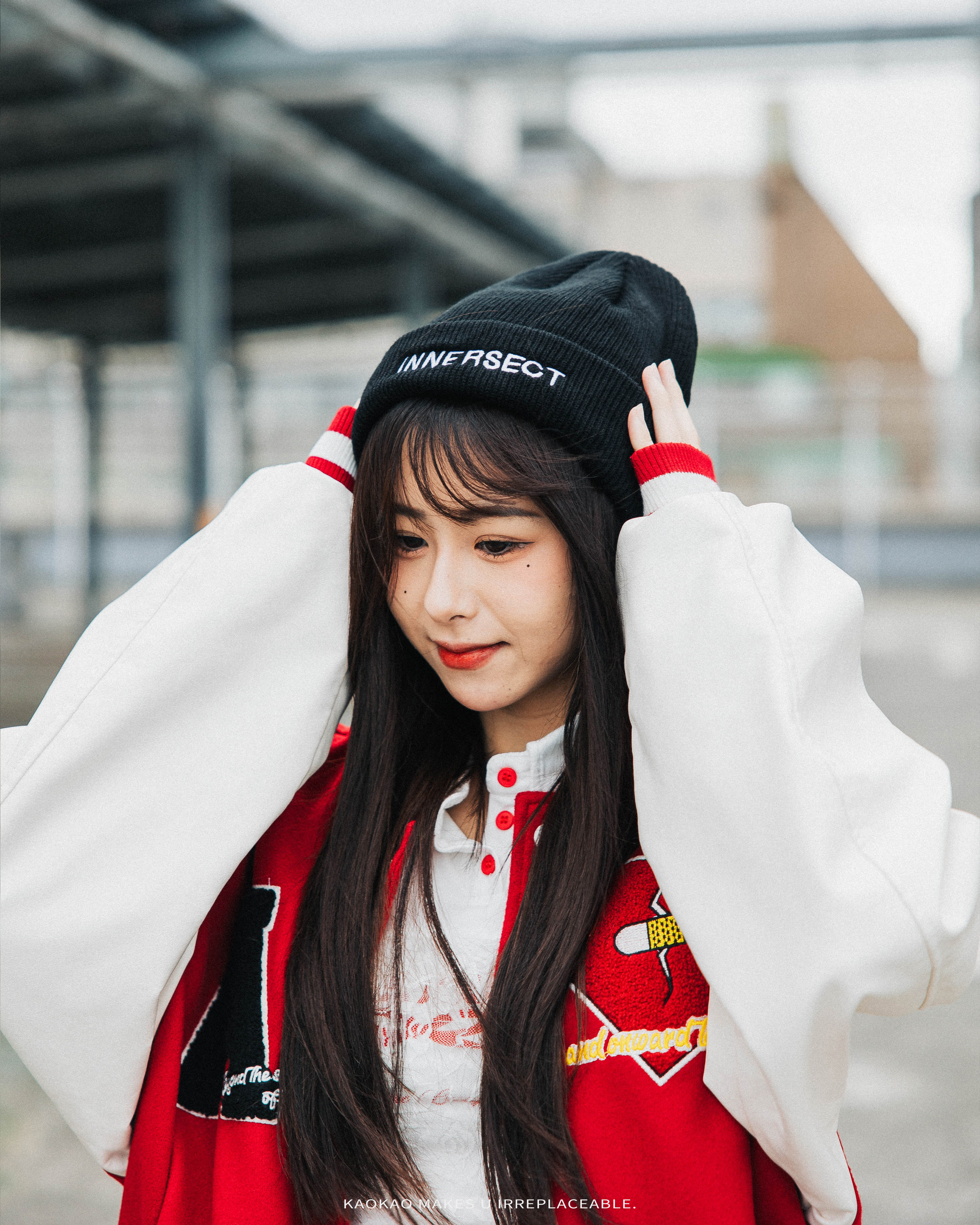 現貨INNERSECT 針織 中LOGO 毛帽【INN24FWACC334BK】