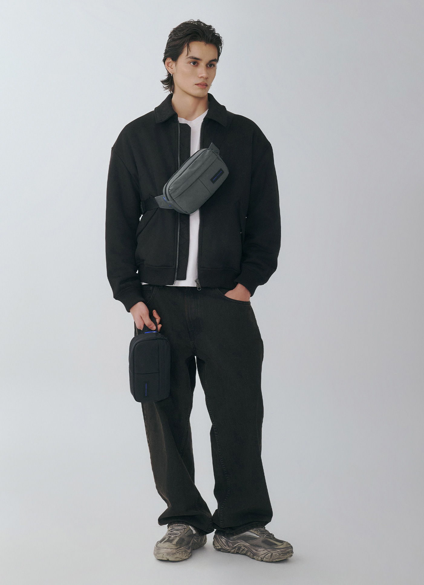 台湾 ROBINMAY メンズ ショルダーバッグ EZ078 org.jpg