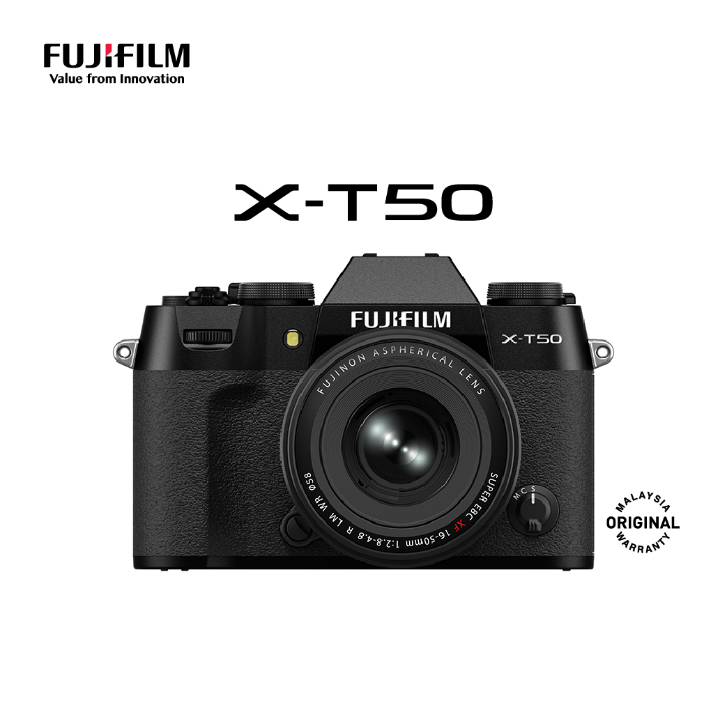 【美品】FUJIFILM X-T50 + XF16-50mm FUJIFILM X-T50 Mirrorless Camera with XF 16-50mm 16828686 B&H