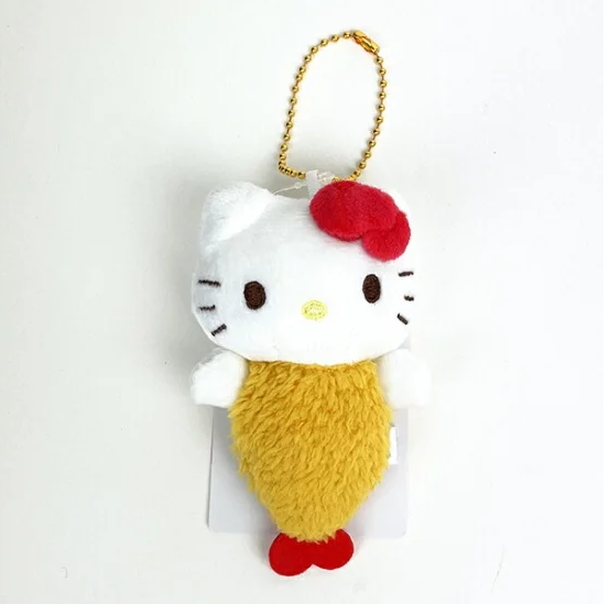 Sanrio Hello Kitty Fried Shrimp Mascot Keychain
