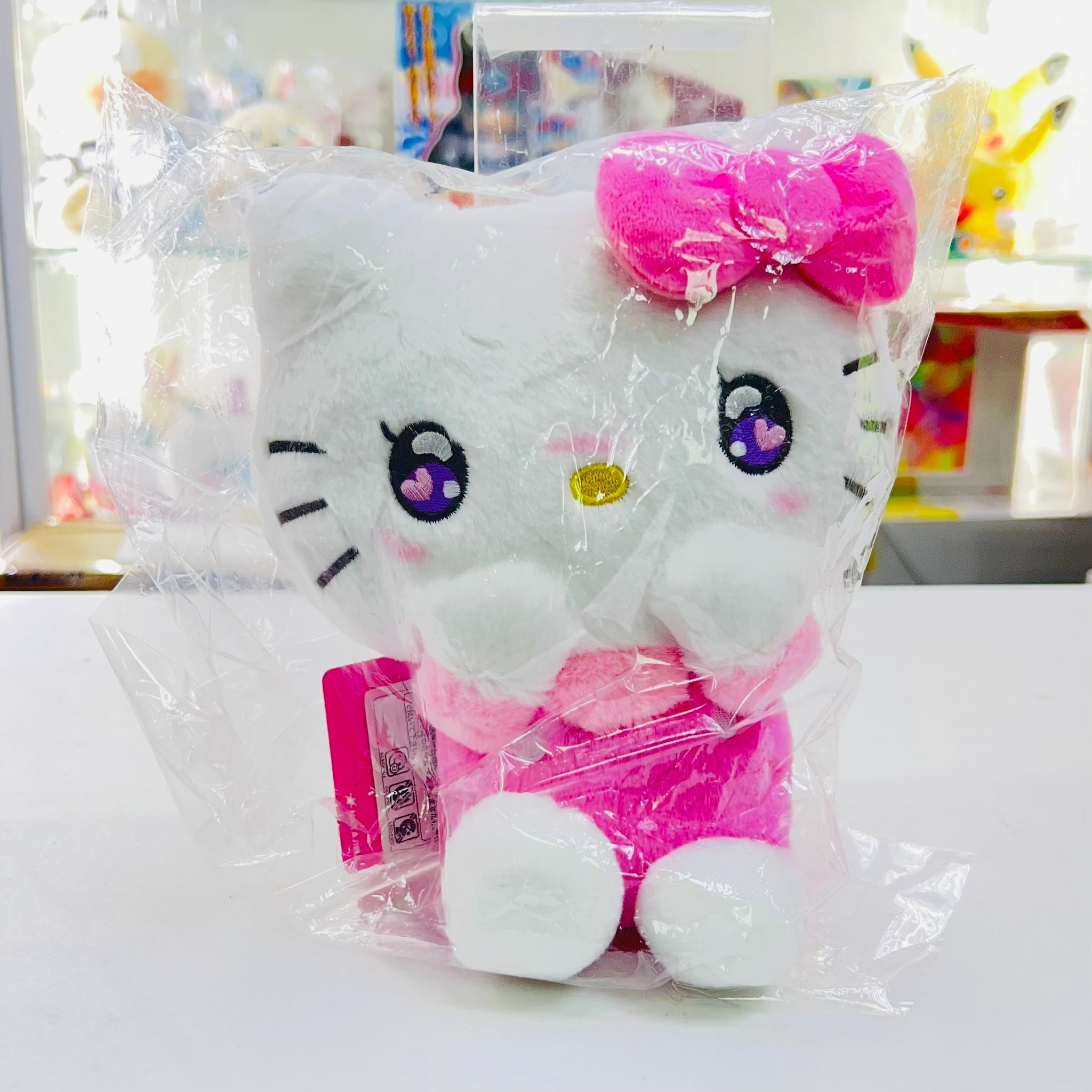 Sanrio Hello Kitty Various Faces  Plush Toy S (Pink)