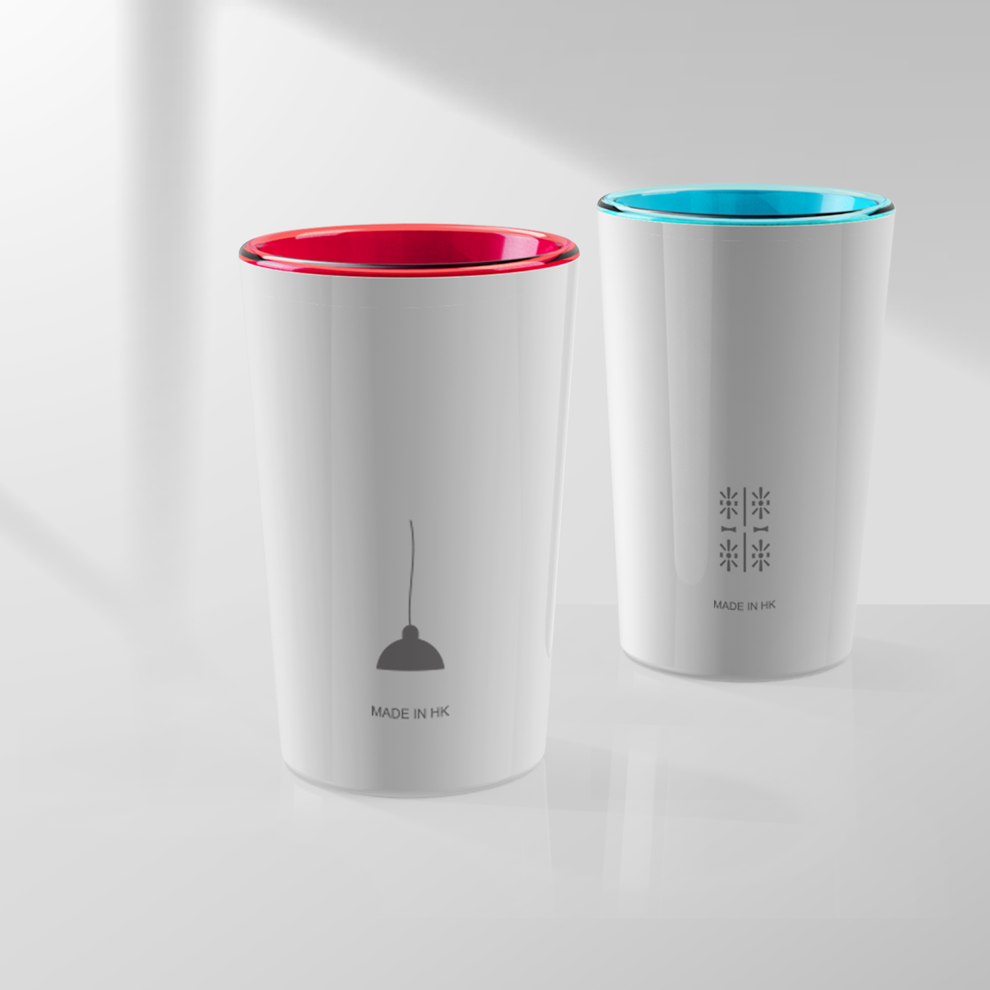 紅A 【100%香港製造系列】雙層杯套裝