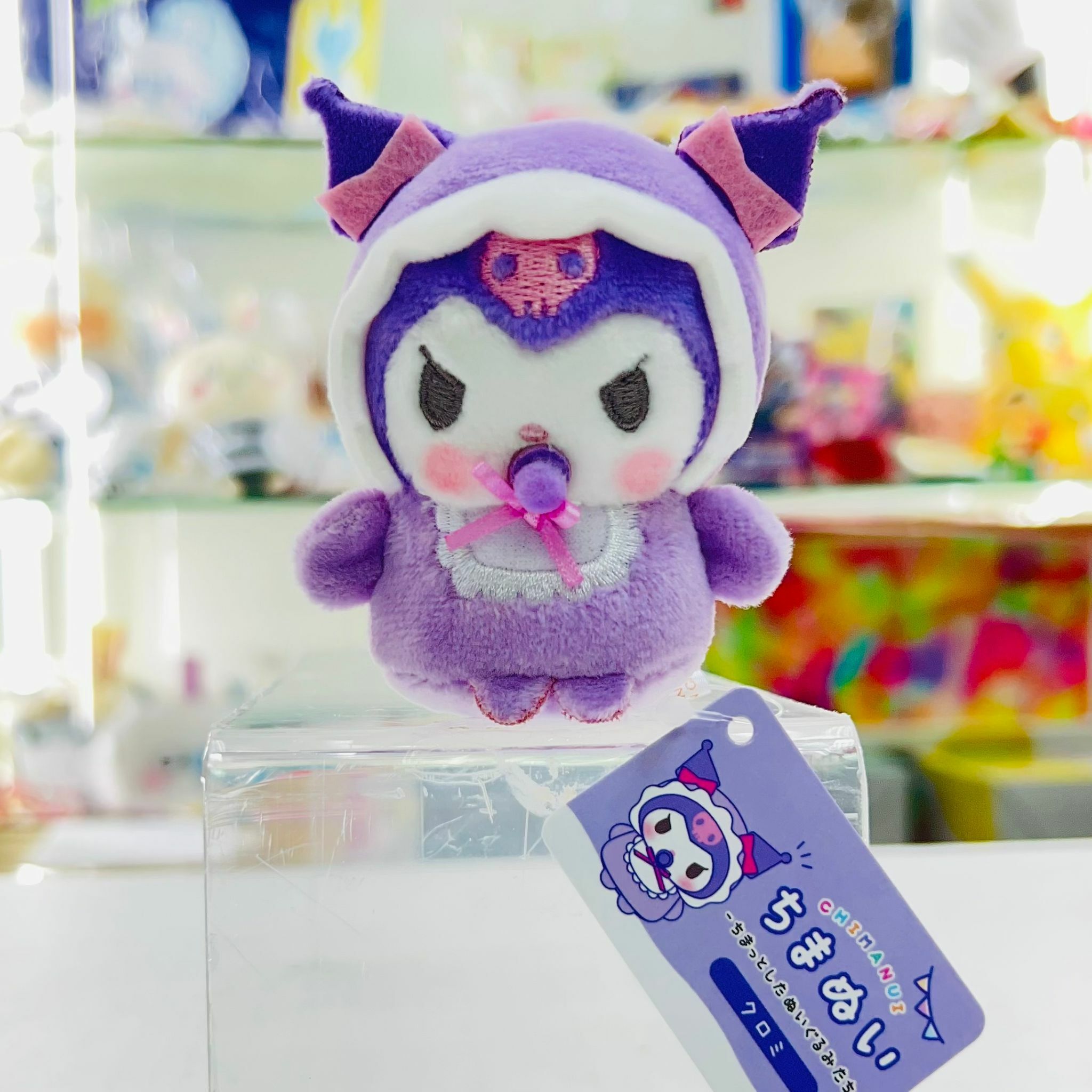 Sanrio Kuromi Baby Chimanui Plush Toy - Pruple
