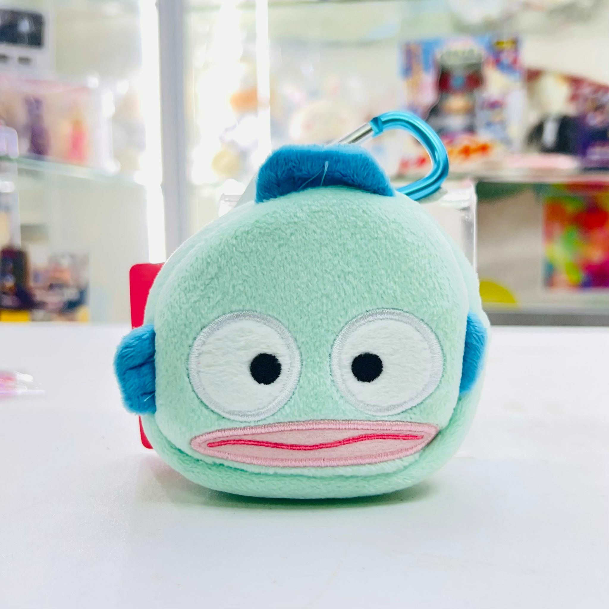 Sanrio Hangyodon Carabiner Mini Pouch - Green