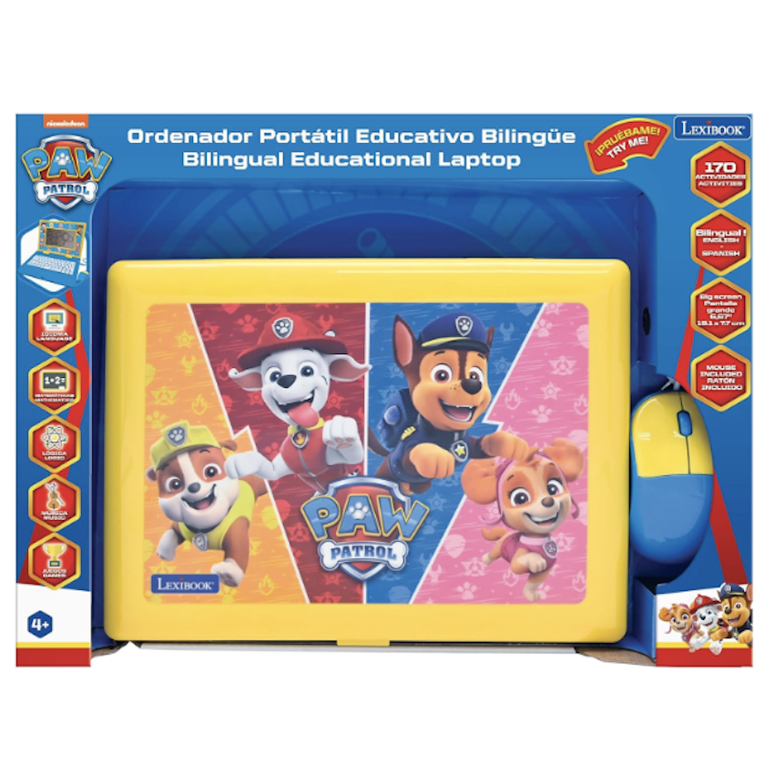 法國新版 LEXiBOOK 學習電腦 - Paw Patrol Boy