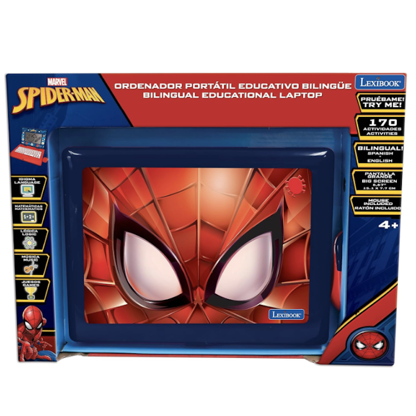 法國新版 LEXiBOOK 學習電腦 - SpiderMan