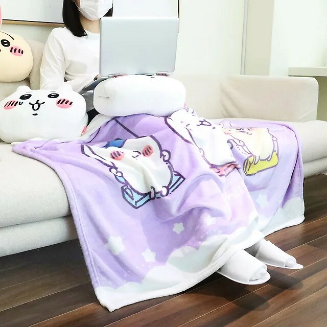 【OWN】Chiikawa 吉伊卡哇 居家 小毯子 毯子 被子 韓國限定