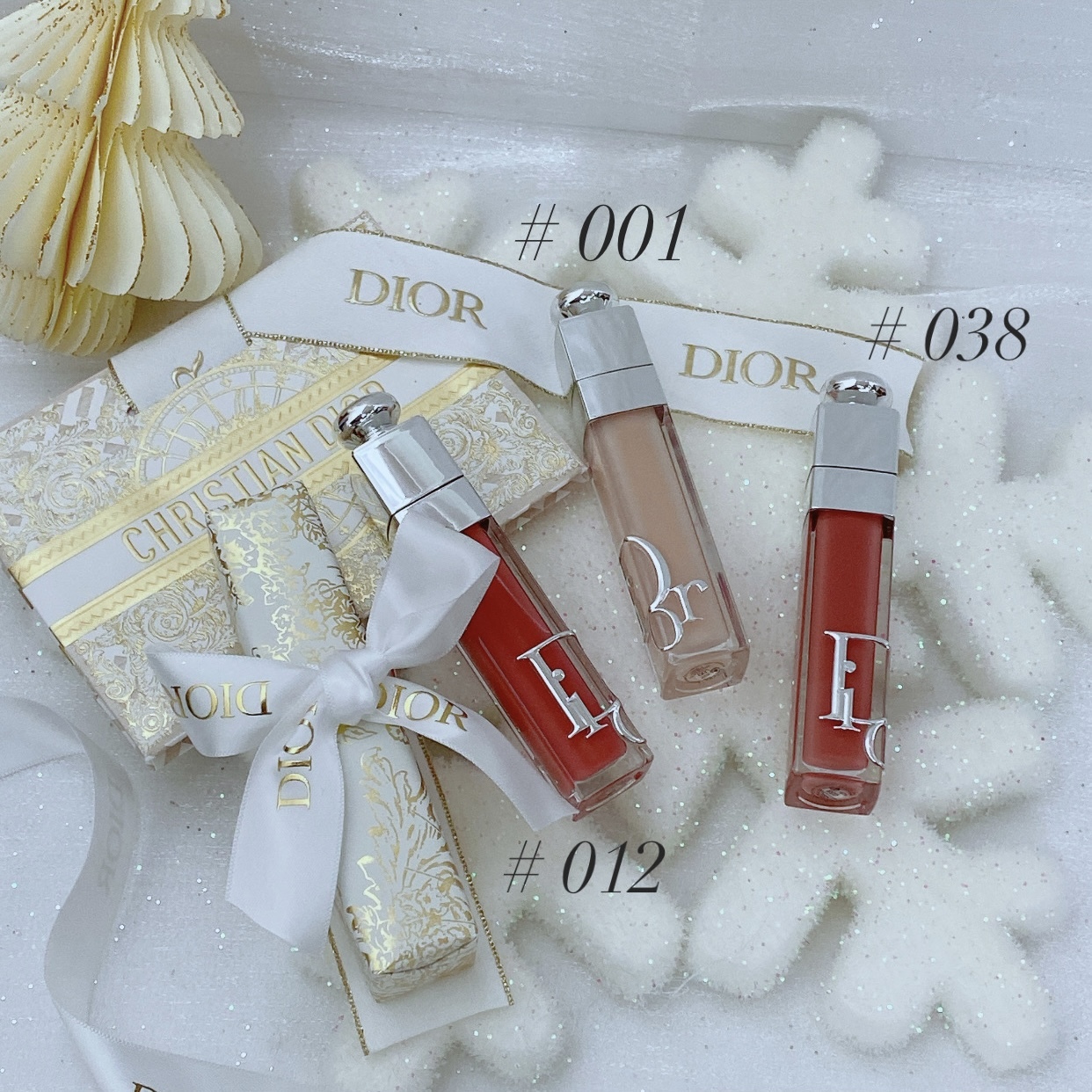 Dior 誘惑豐盈水潤唇彩 #001 #009 #012 #038 #063 #069
