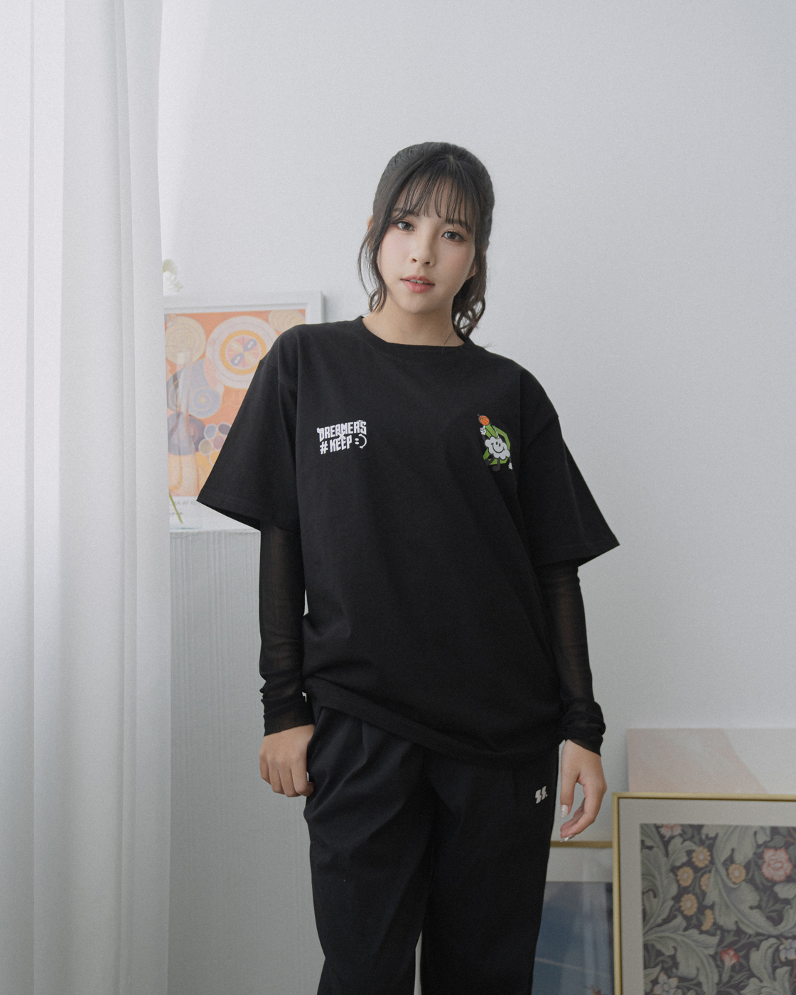 #KEEP x DREAMERS夢想家 聯名款 BRO TEE 黑色 夢想兄弟 短TEE【KS259-BK】
