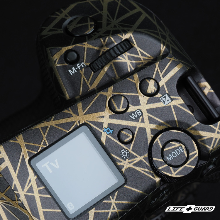 LIFE+GUARD 相機貼膜特寫，適用 Canon EOS R1