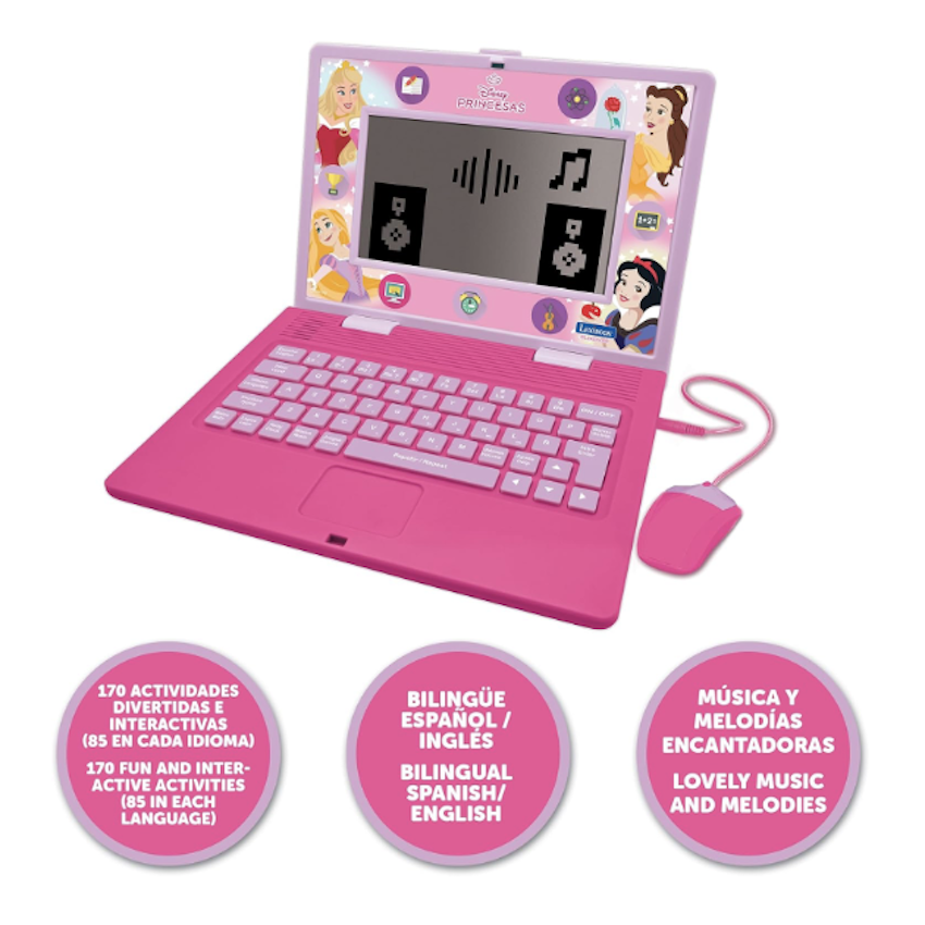 法國新版 LEXiBOOK 學習電腦 - Disney Princess