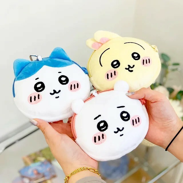 【OWN】Chiikawa 吉伊卡哇 零錢包 絨毛玩具 鑰匙圈 吊飾 掛件 韓國限定 小八 吉伊 烏薩奇