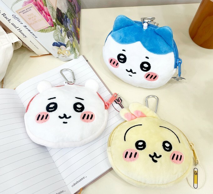 【OWN】Chiikawa 吉伊卡哇 零錢包 絨毛玩具 鑰匙圈 吊飾 掛件 韓國限定 小八 吉伊 烏薩奇