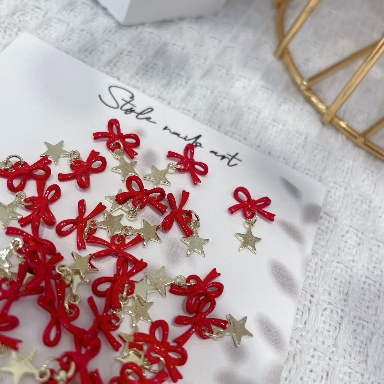 聖誕新品🎉聖誕蝴蝶結吊墜飾品