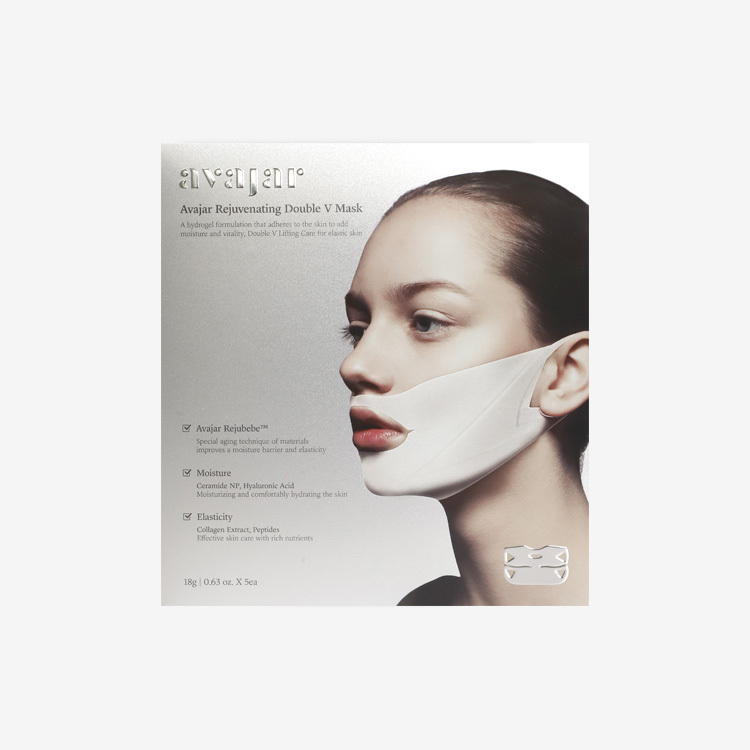 Avajar 煥活雙提拉V臉面膜 Rejuvenating Double V Mask 5pcs