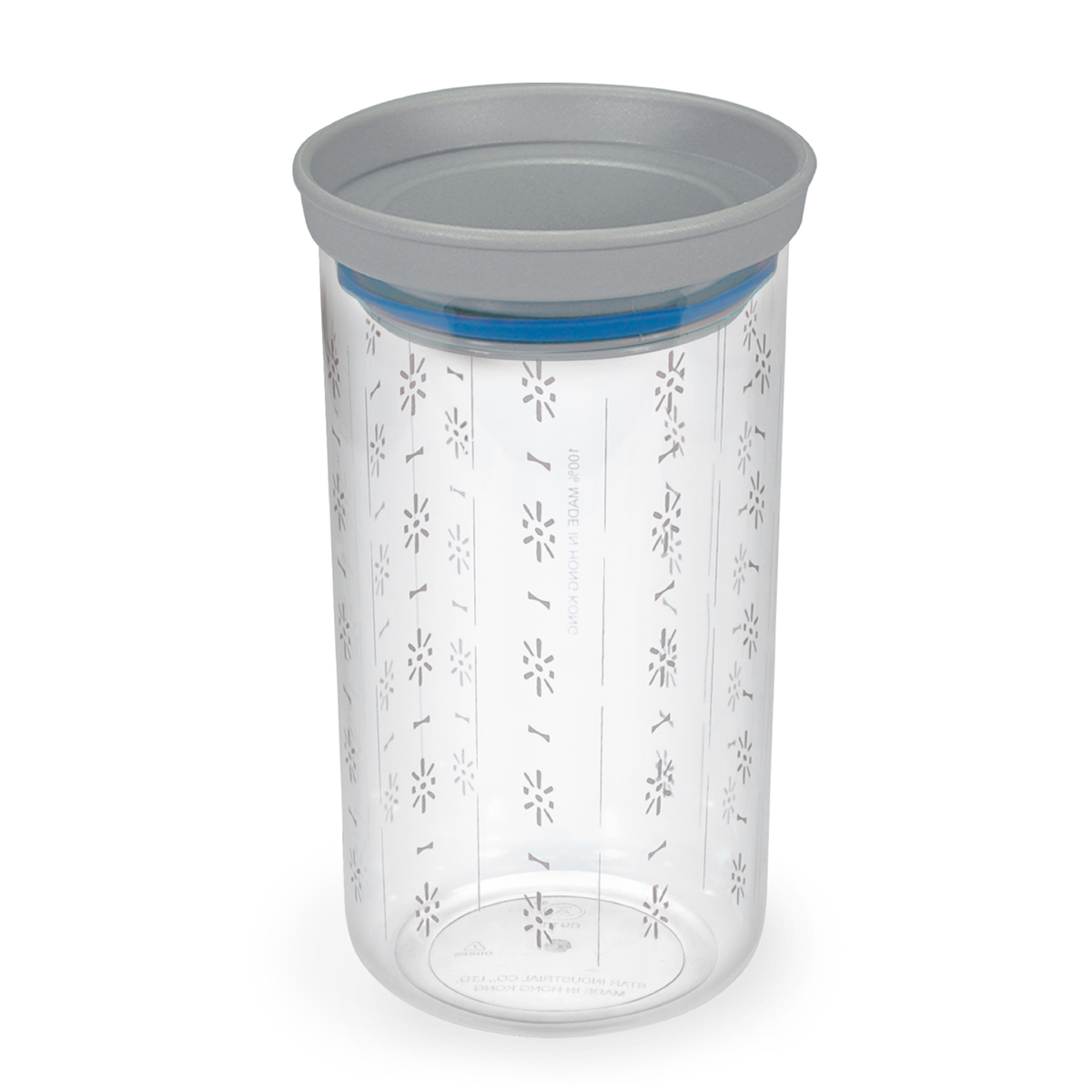 紅A 【100%香港製造系列】圓形儲物瓶 (大)(藍)