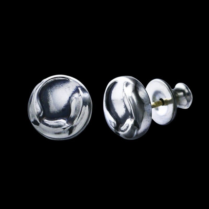 Flow Medallion Stud Earrings*
