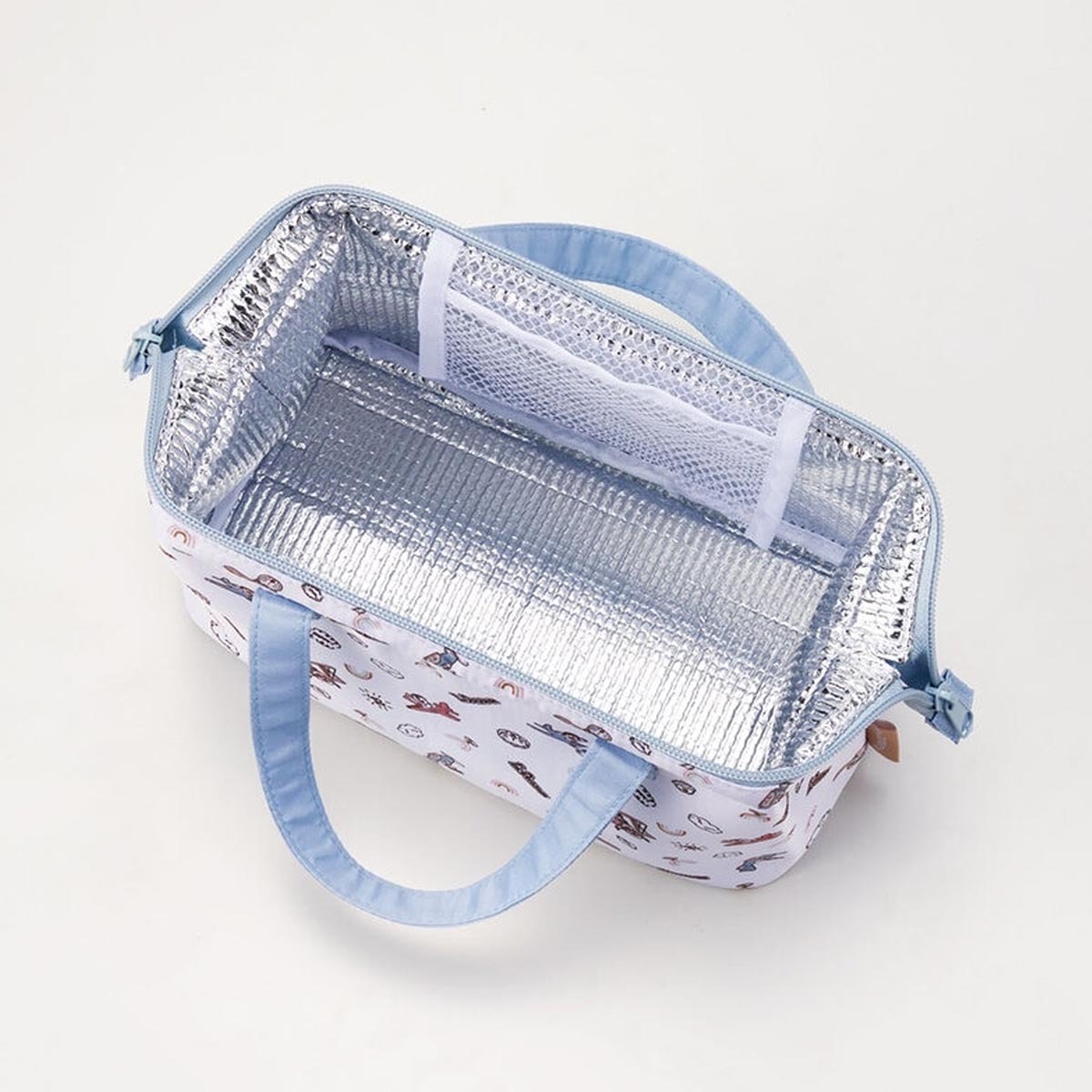 日本品牌 Skater 多啦A夢 H16x22x12cm 保溫扣式午餐袋 -KGA1