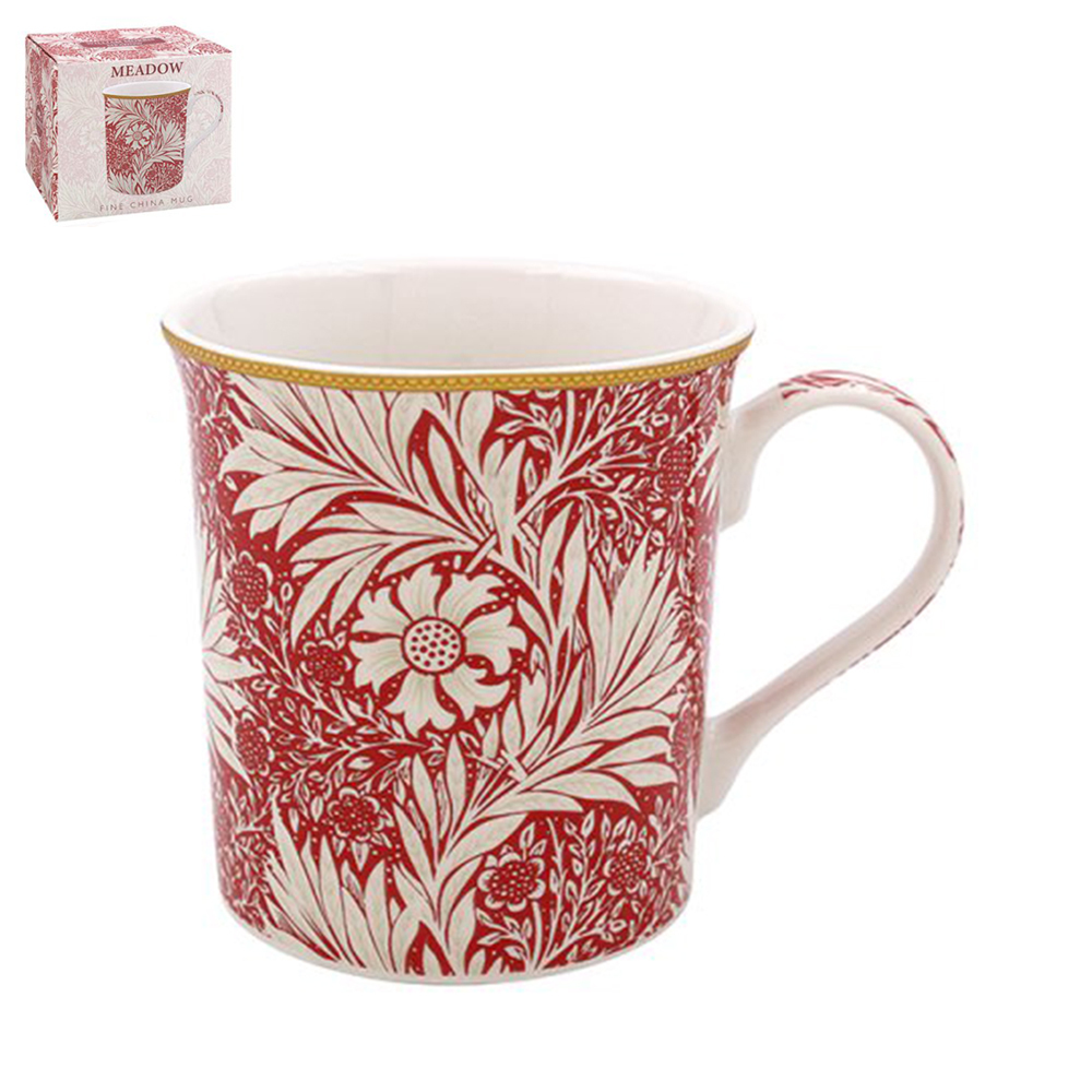 lesserpavey,williammorris,meadow,威廉莫里斯,威廉莫里斯馬克杯,馬克杯,馬克杯禮盒,馬克杯組,內湖,換個角度有限公司