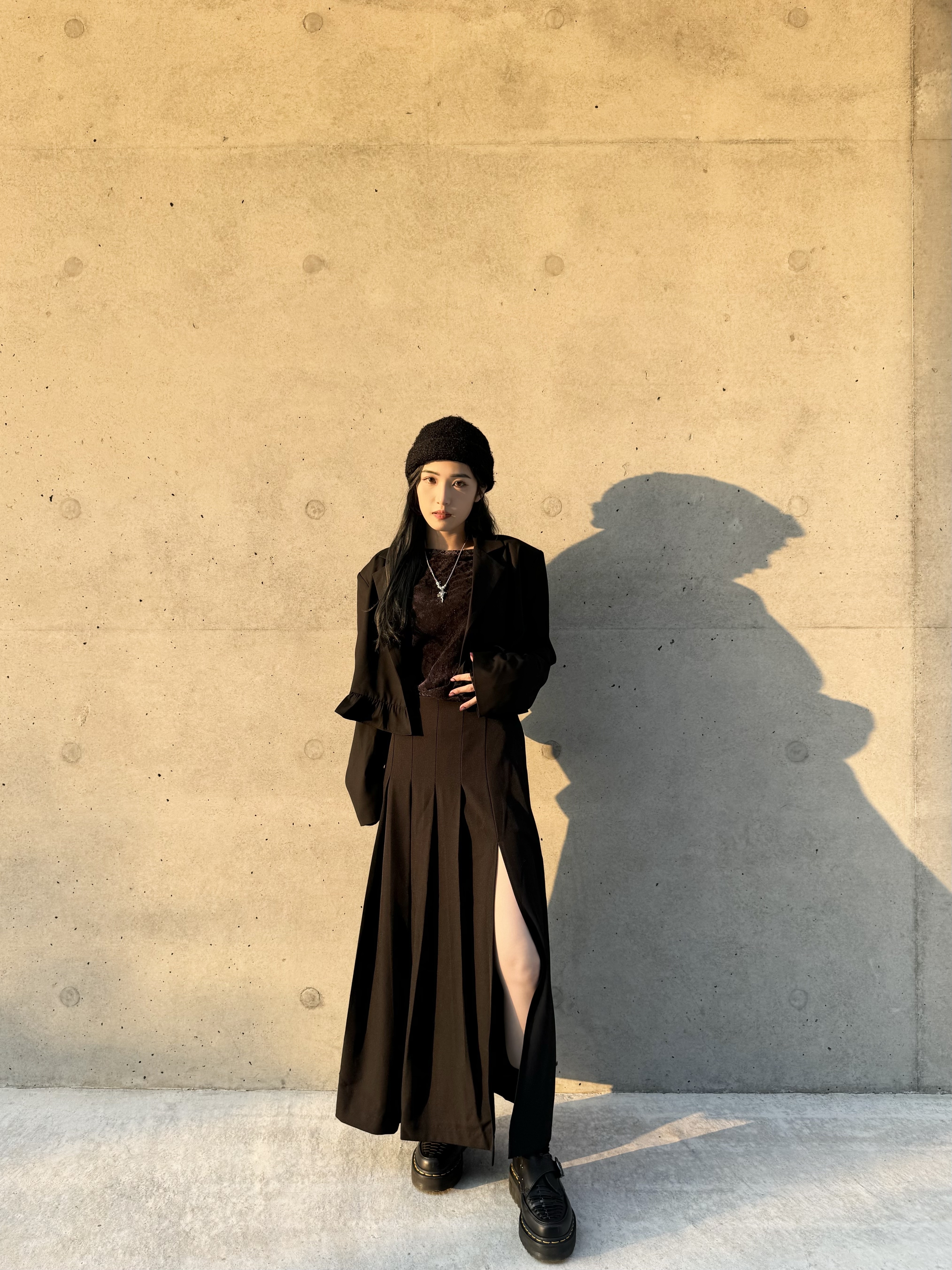 RUFFLE邊短西裝外套