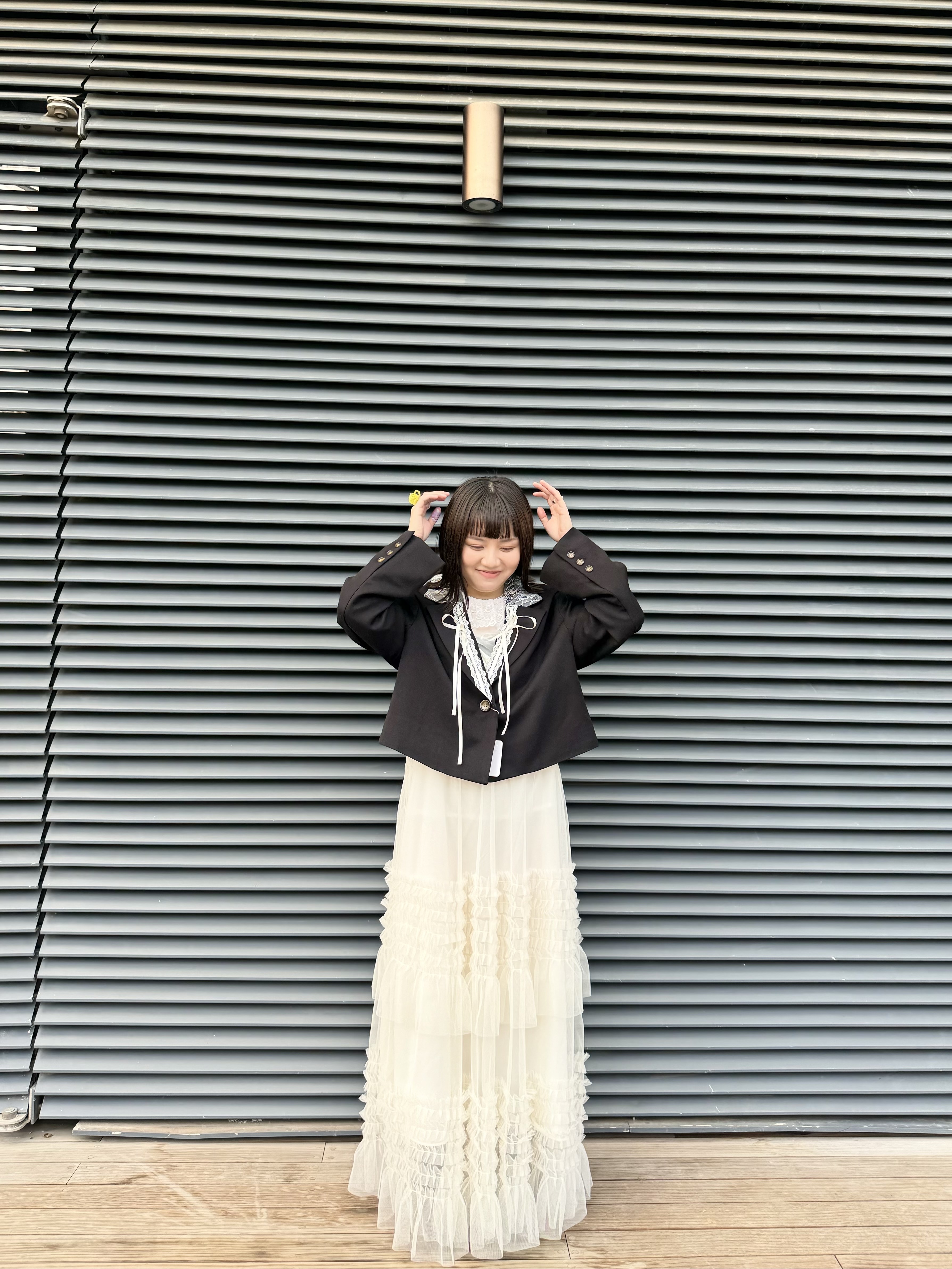 Lace邊ribbon短西裝外套 日系感up!