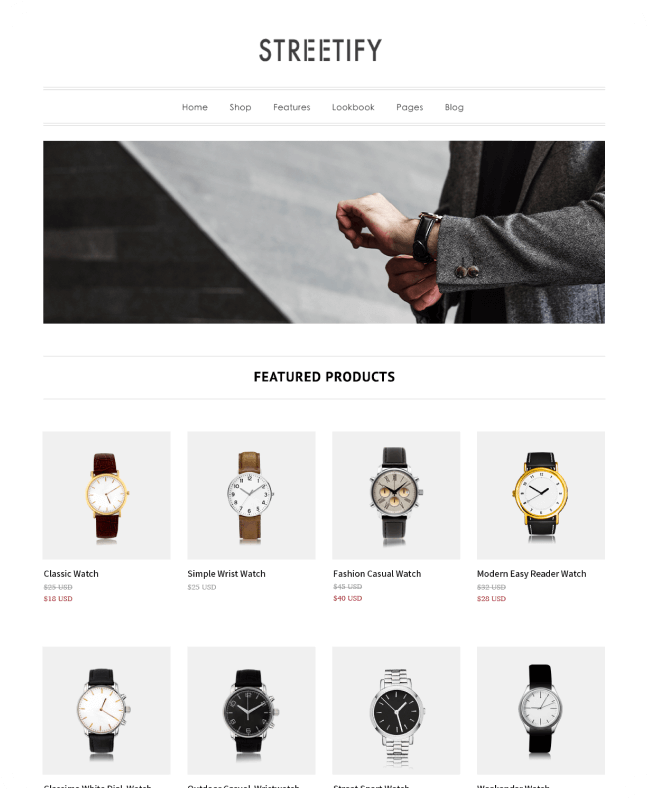 SHOPLINE 商店版型主題 Streetify