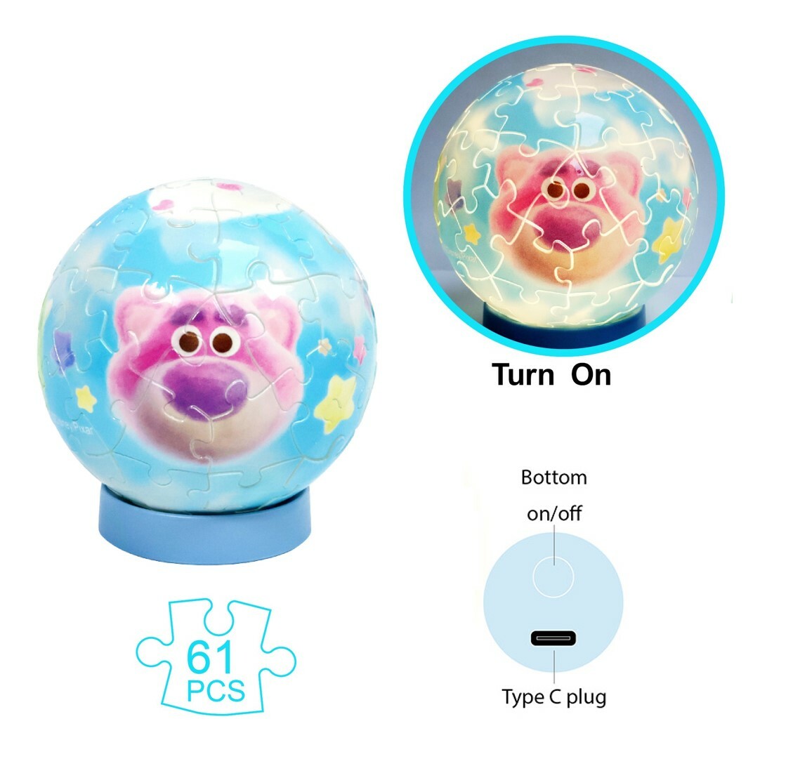 迪士尼 Pixar |SWEET DREAMS 3D拼圖LED燈