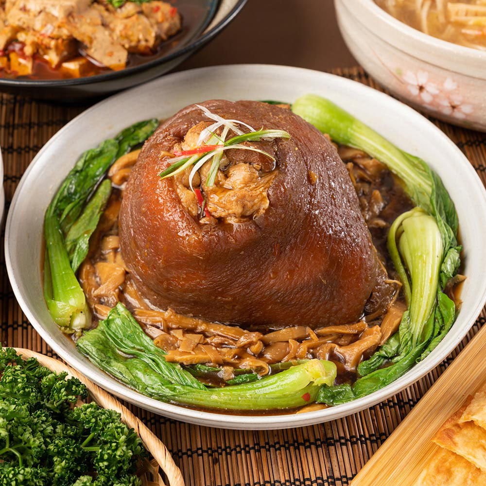 【紅燒筍絲蹄膀】