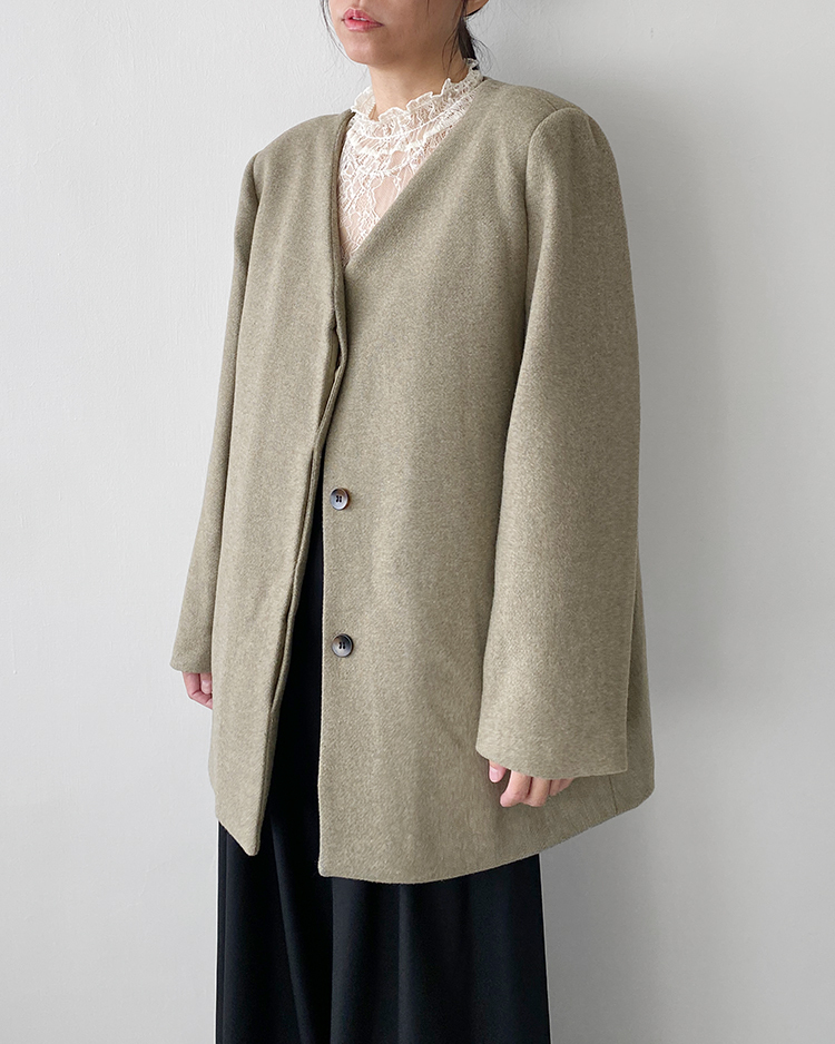 MFO-2633 羊毛夾棉外套