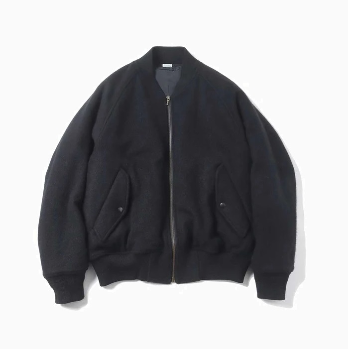 A.PRESSE 2025 S/S CASHMERE LIGHT FLANNEL PADDING JACKET - PRE ORDER ITEM (預訂中)