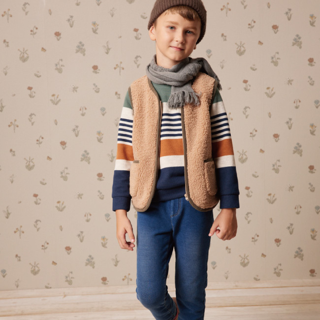 PIPPY經典壓線牛仔褲 藍