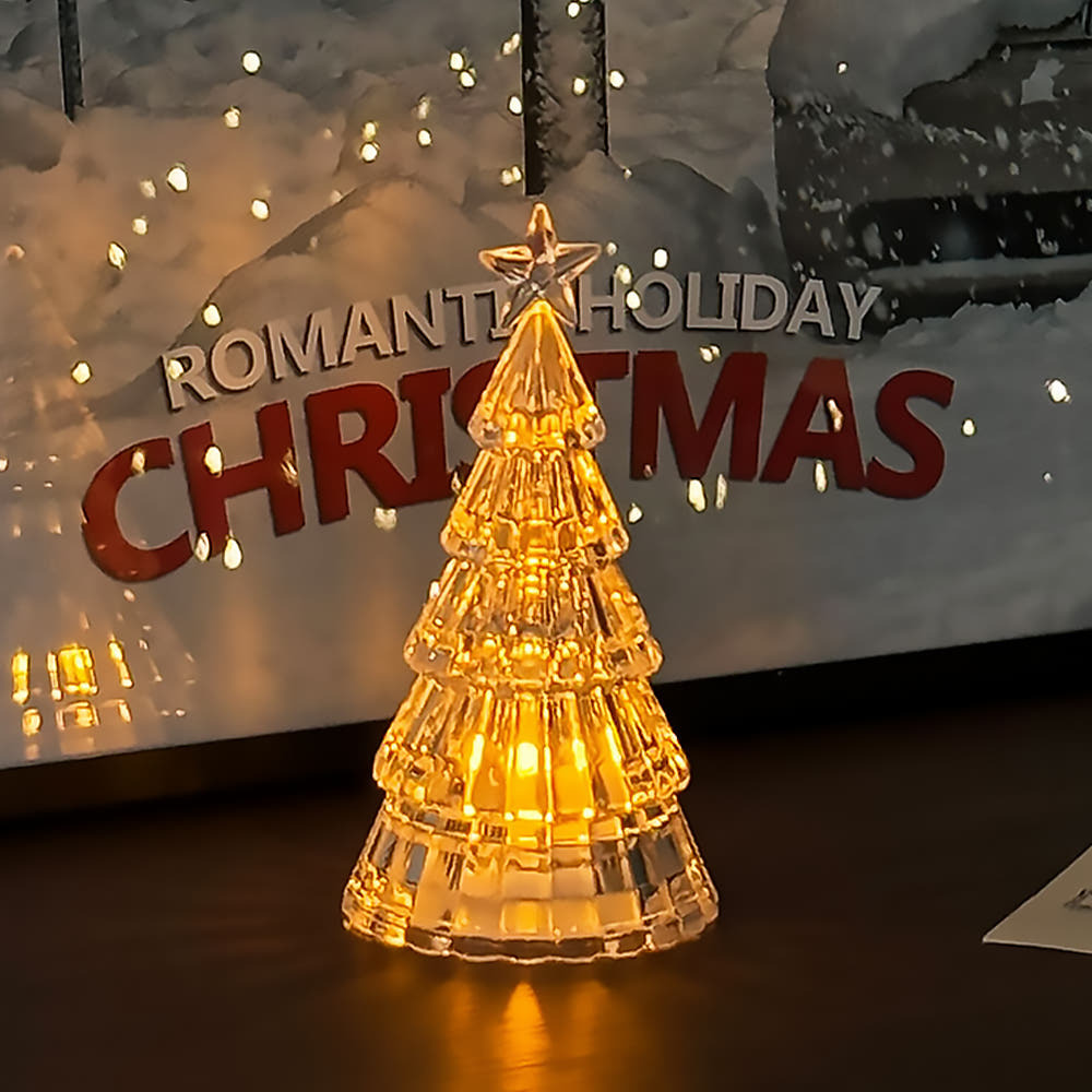 Tree Moodlights Christmas Tree Mini Deco Mood Light 迷你水晶聖誕樹 小夜燈 (2款)