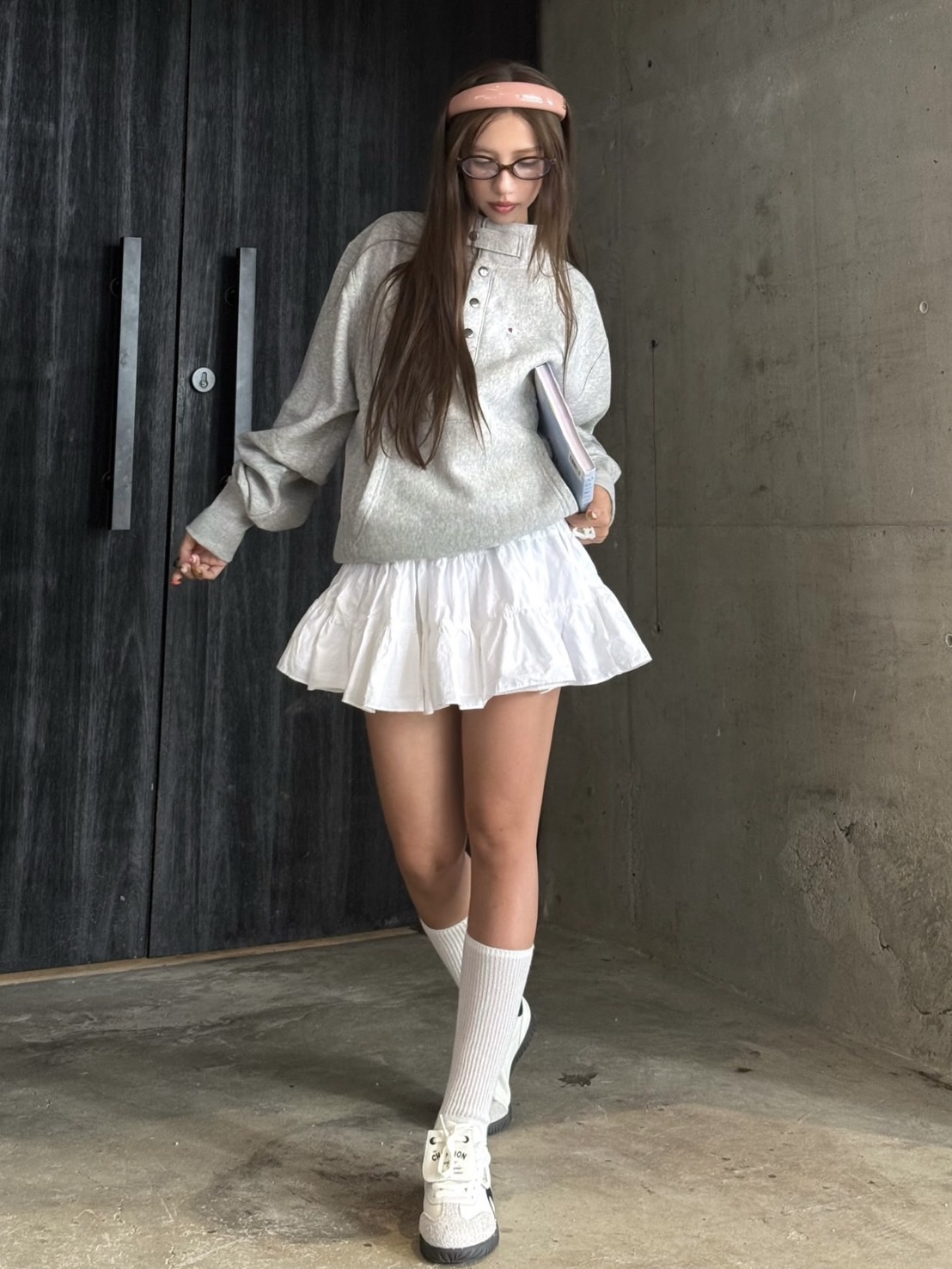 【預購】CHAMPION CHAMP T-TRAINER 翻蓋德訓鞋 黑白 U4CFCTW14U3