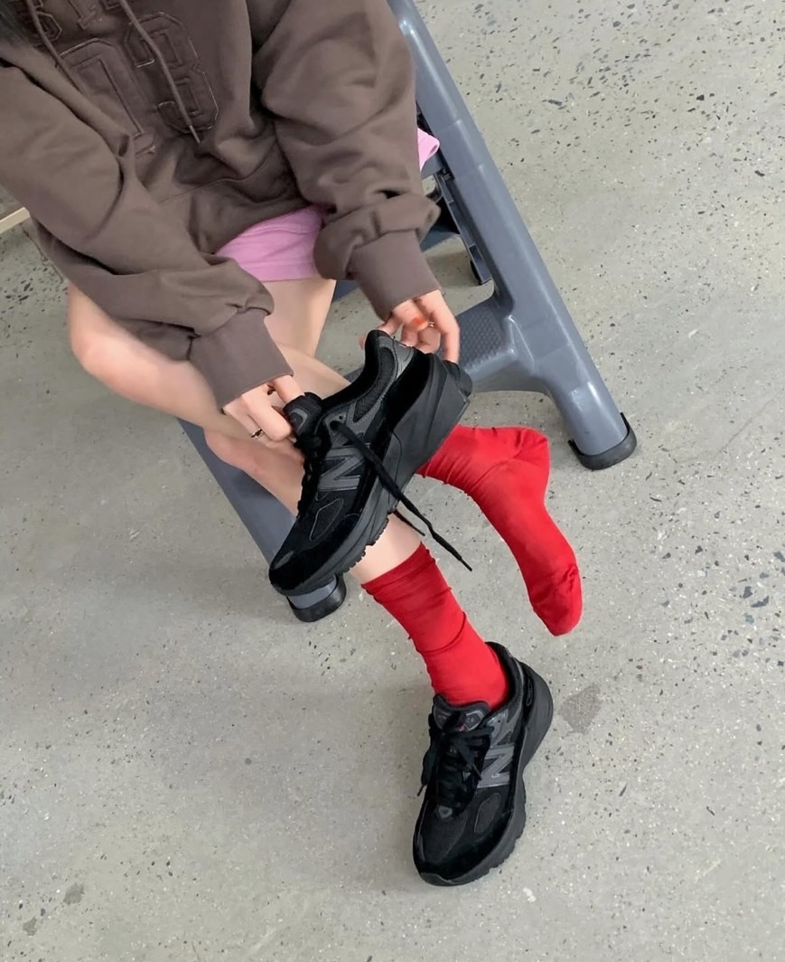 New Balance NB 990 990v6 Big Kid 'Black Metallic' 黑森林 全黑 休閒 慢跑鞋 GC990B6