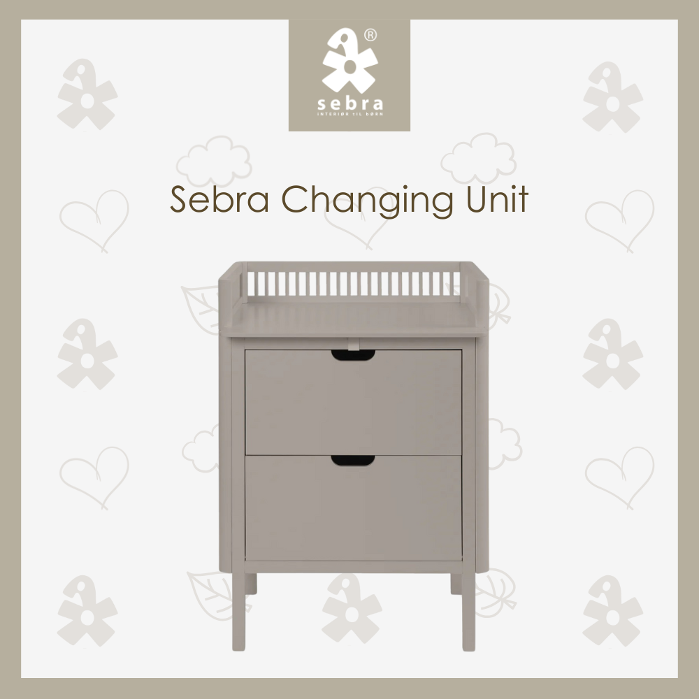 Sebra Changing Unit w/Drawer